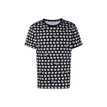 MOSCHINO T Shirts Men Black