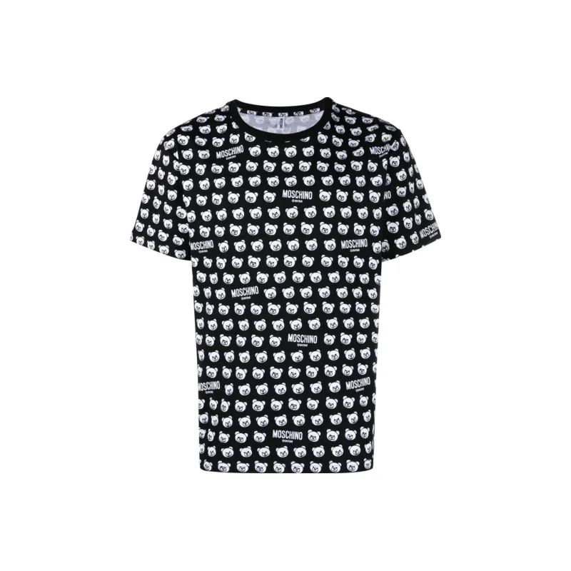 MOSCHINO T Shirts Men Black-0