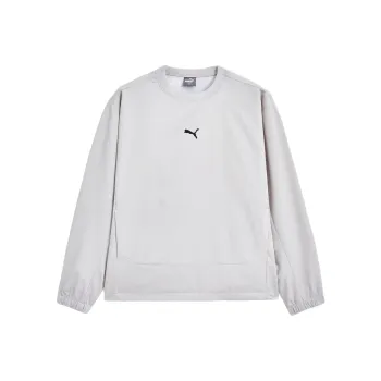 PUMA T Shirts Men Sand Dune Gray