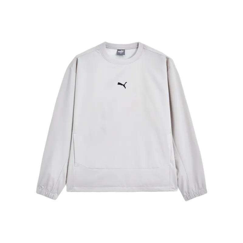 PUMA T Shirts Men Sand Dune Gray-0