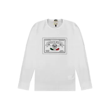 ARMANI JEANS T-Shirts Men White