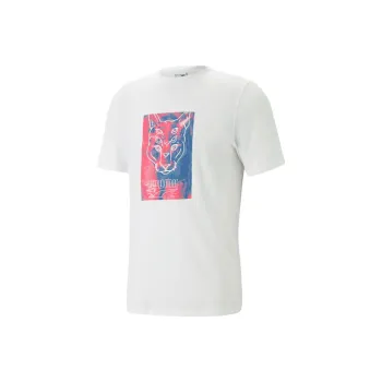 PUMA GRAPHICS T Shirts Men White