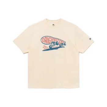 New Era SS24 T Shirt Unisex Pearl White