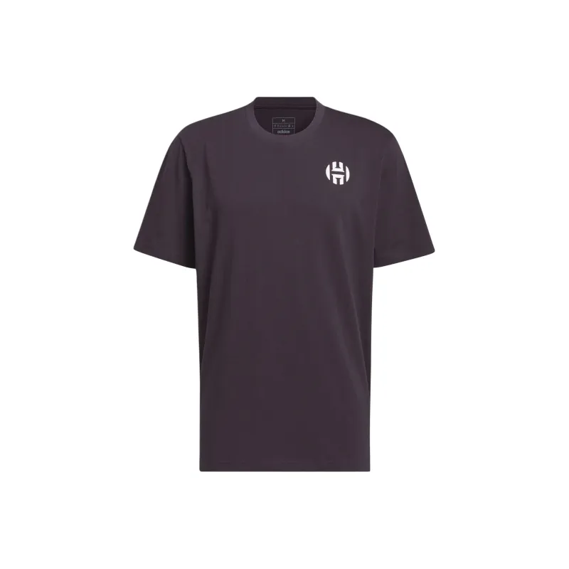 Adidas T Shirt Men's Black Purple-0