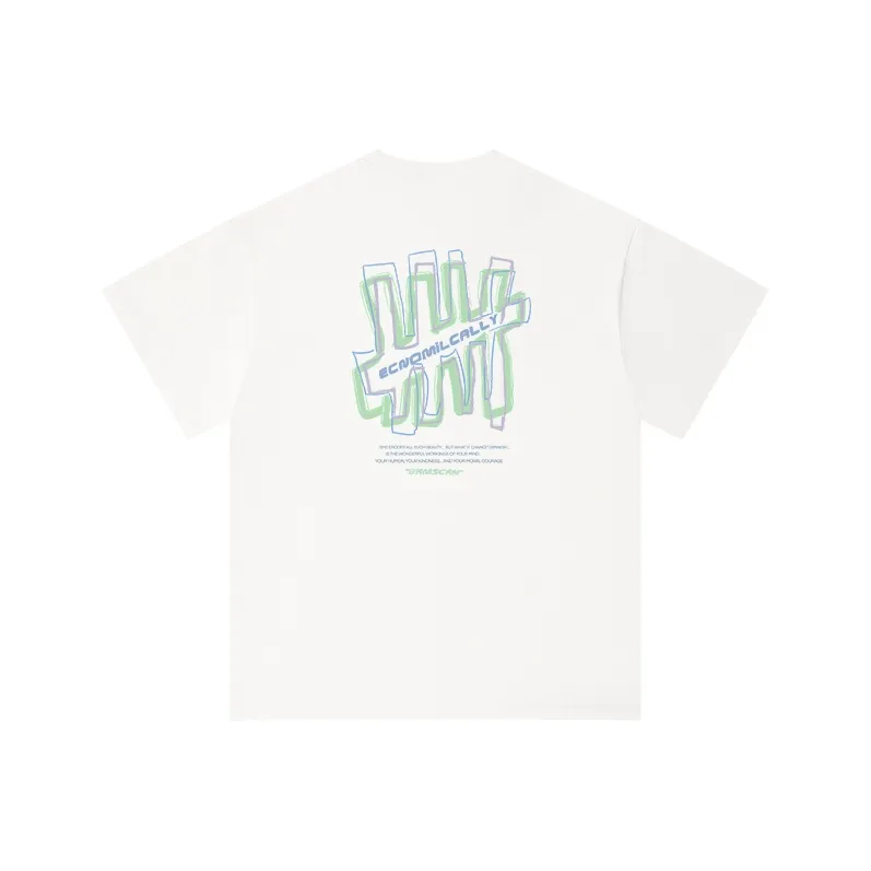 MIANDEMEIXUE Trendy Short Sleeved T Shirts Unisex-1