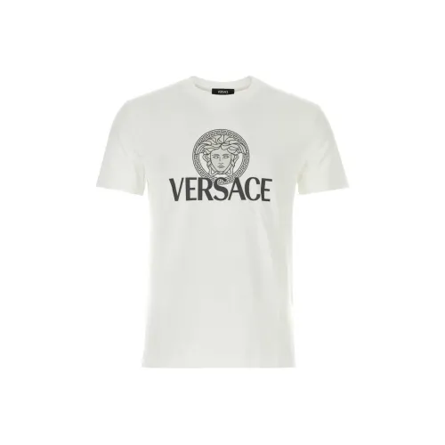 VERSACE Medusa Head Printed Crewneck T Shirt