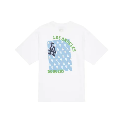MLB MONOGRAM Monogram Collection Los Angeles Dodgers SS24 T Shirt Unisex Ivory