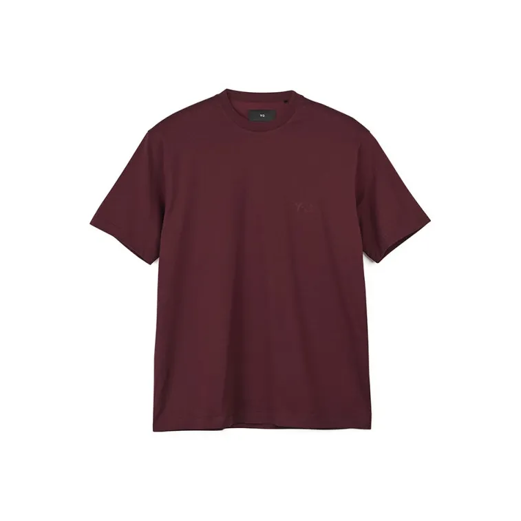 Y 3 Logo rubberised Cotton T shirt-0
