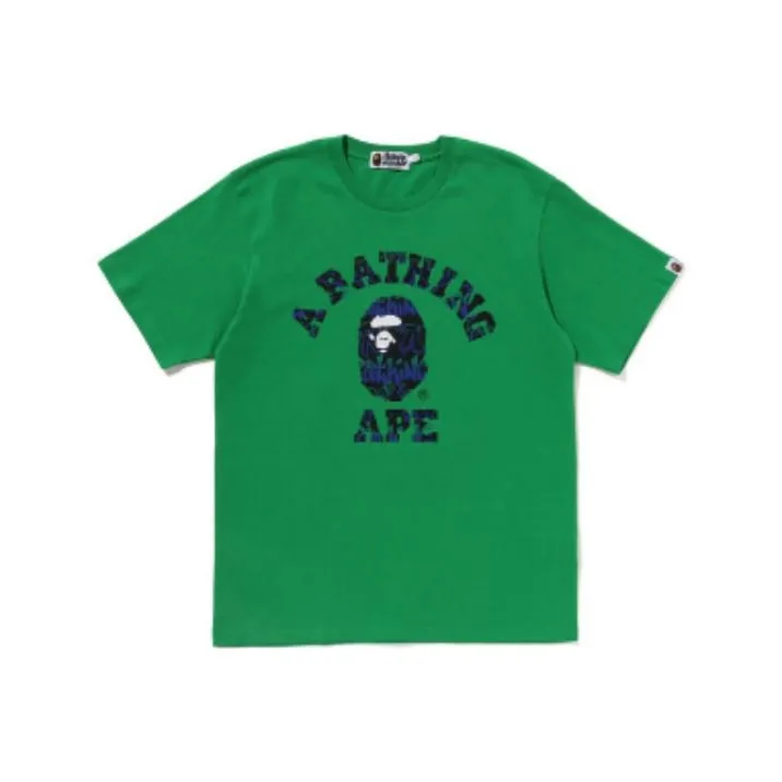Bape Graffiti Pattern College Tee-1