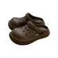 Dark Brown[Minimalist Style Fashion]Wheel Pattern
