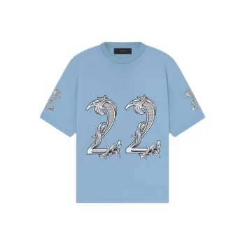 AMIRI T-Shirts Men Blue