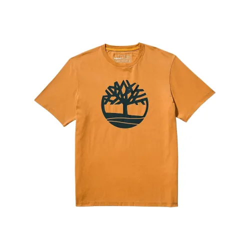 Timberland T Shirt Men's Yellow
