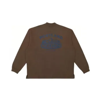 KEEN HARVEST T Shirt Men's Brown Yellow/Blue