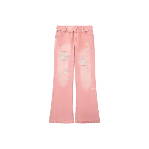 EOEI Jeans Women's Pink