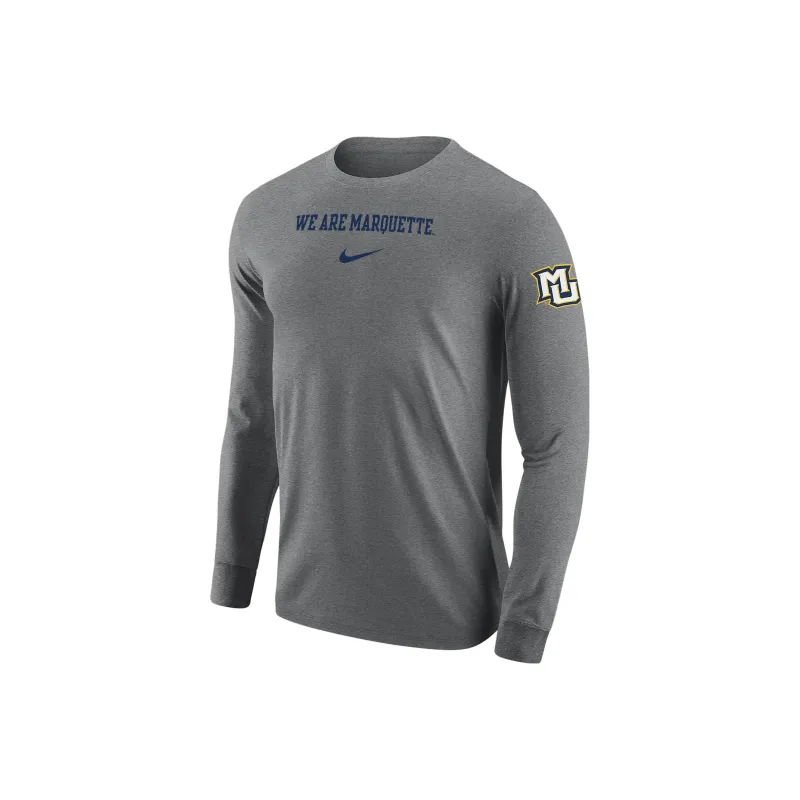 Nike Marquette T-Shirts Men Gray-0