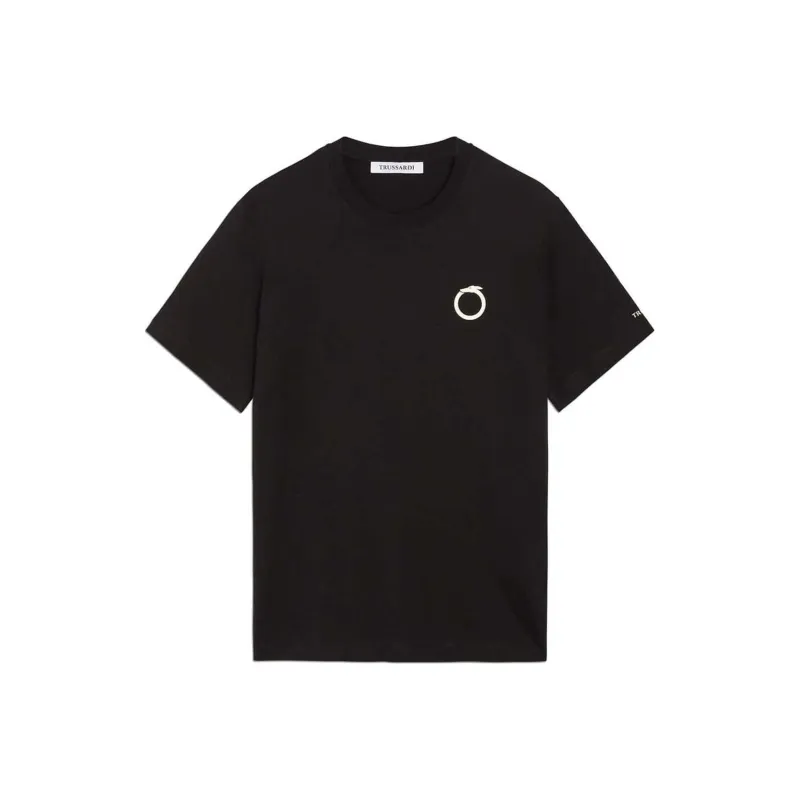 TRUSSARDI T Shirts Men Black-0