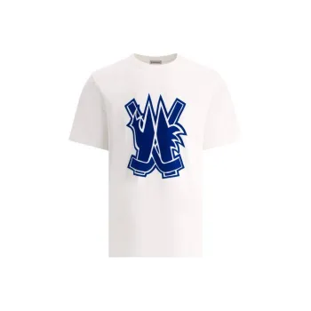 Moncler T Shirts Men White