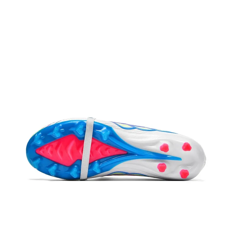 QIUTEXIONG FG Firm Ground Soft Ground, Artificial Ground, Natural Ground Slip Resistant Coverage Soccer Shoes Unisex-13