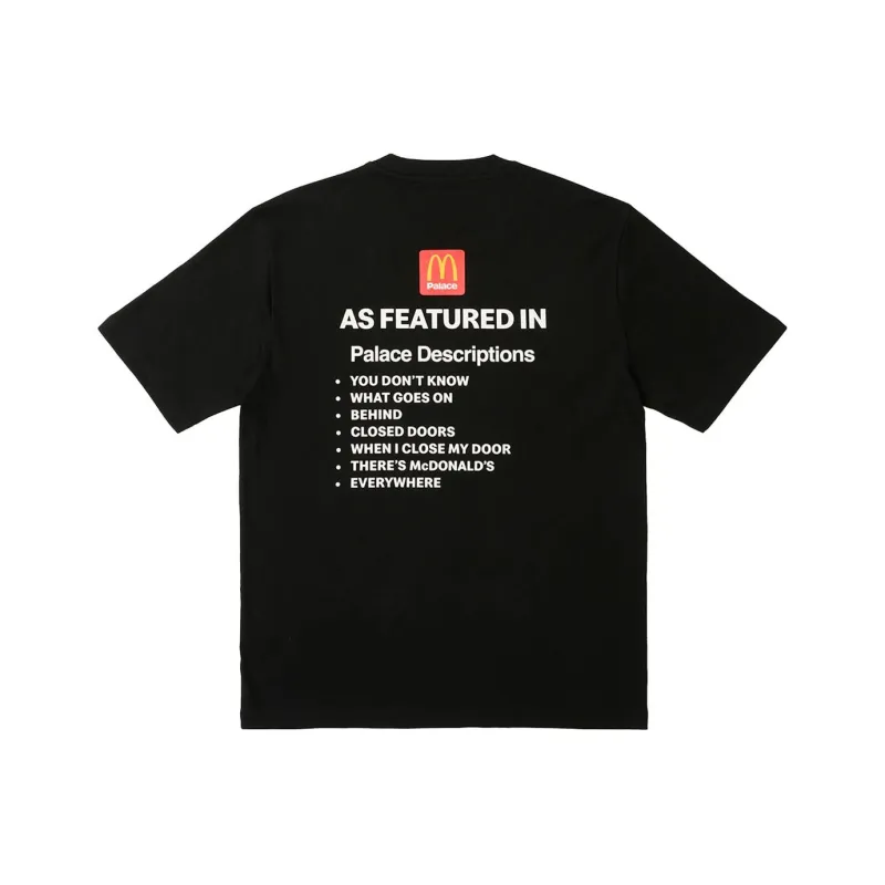 PALACE X McDonald's Description Ii T shirt-6