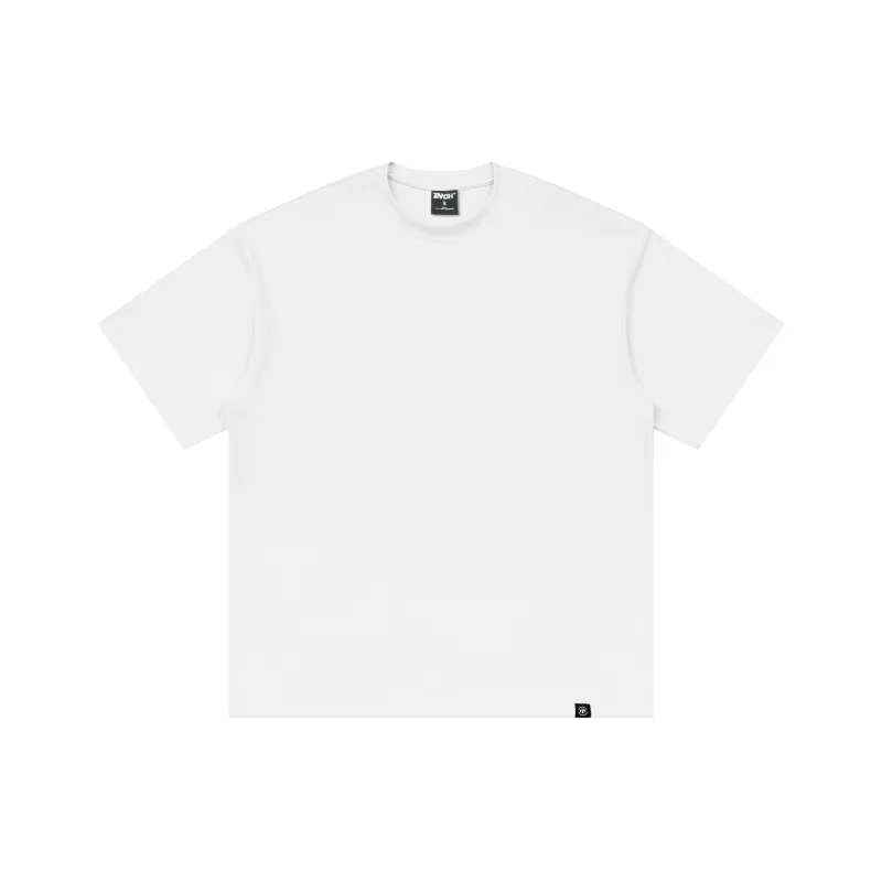 ZMOH Plain Net Series T Shirts Unisex-0