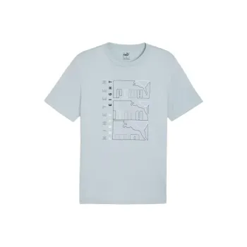 PUMA T-Shirts Men Turquoise
