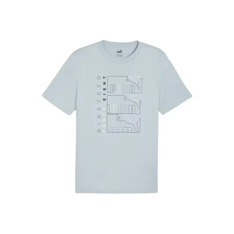 PUMA T-Shirts Men Turquoise-0
