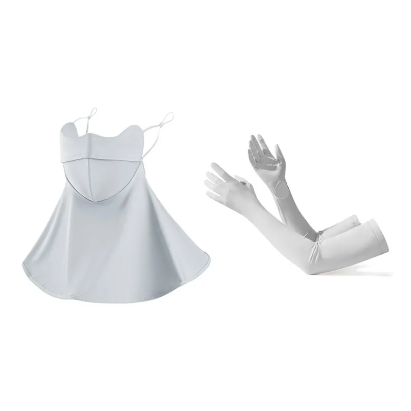 YUZHAOLIN Polyamide Sun Protection Sleeves Women's-4