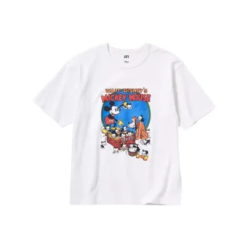 Disney X UNIQLO Disney Co-brand T-Shirts Unisex White
