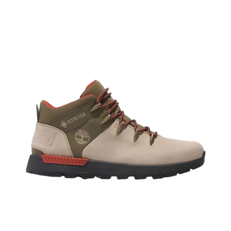 Timberland Sprint Trekker Anti Slip Wear Resistant Mid Top Hiking Shoes Men's Beige-1