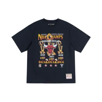 Mitchell & Ness T Shirt Unisex Black