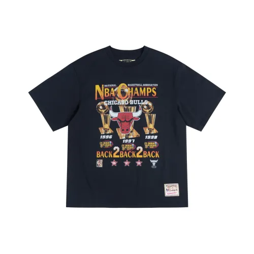 Mitchell & Ness T Shirt Unisex Black