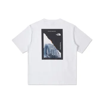 THE NORTH FACE UE Series Set in Sleeve T Shirt Men's White