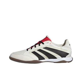 Adidas PREDATOR PRO Indoor Anti Slip Wear Resistant Soccer Shoes Men's Ecru
