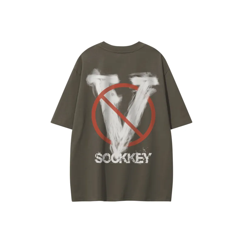 SOCKKEY Drop Shoulder Sleeve T Shirt Unisex-19