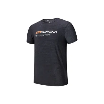 Erke T Shirts Men Jet Black