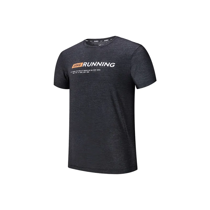 Erke T Shirts Men Jet Black-0