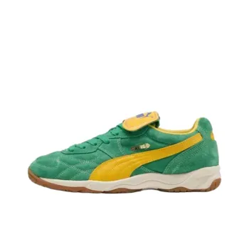 PUMA King Indoor Archive Green Yellow Sizzle
