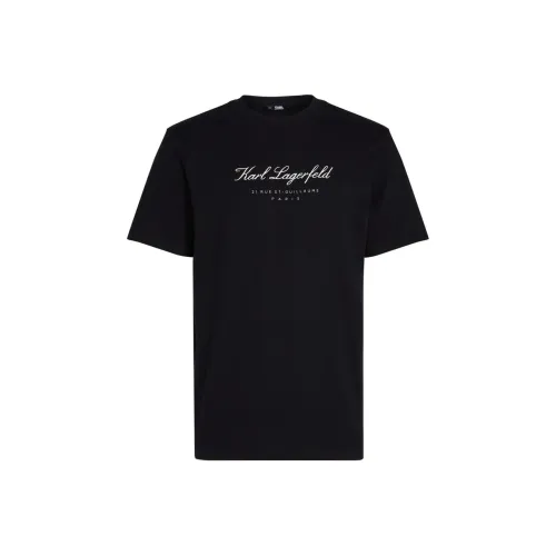 KARL LAGERFELD Hotel Karl Crew-neck T-shirt