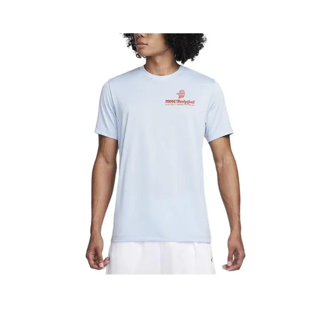 Nike Dri FIT T Shirt Men's Light Armor Blue-0