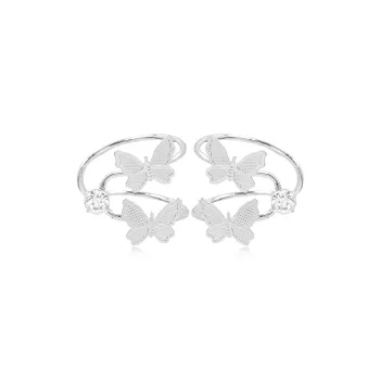 OSSINMI S925 Silver Clip On Earrings Women's
