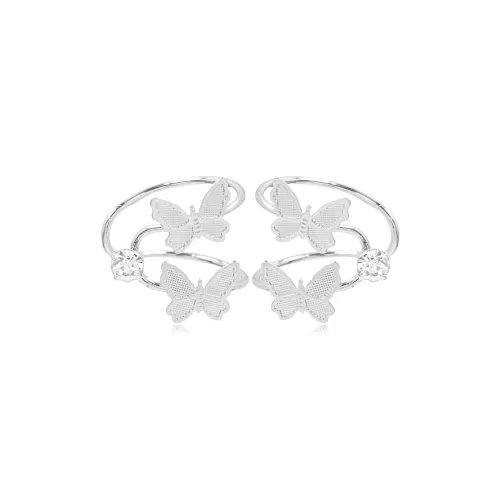 OSSINMI S925 Silver Clip On Earrings Women's