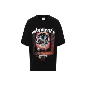 Vetements SS24 T Shirt Unisex Black