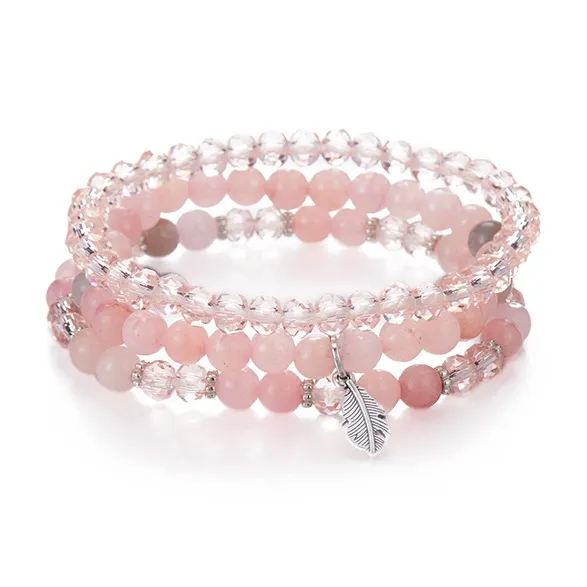 Inkopper Faux Crystal Bracelets Unisex-0