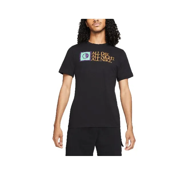 Nike Sportswear T Shirts Men Black-0