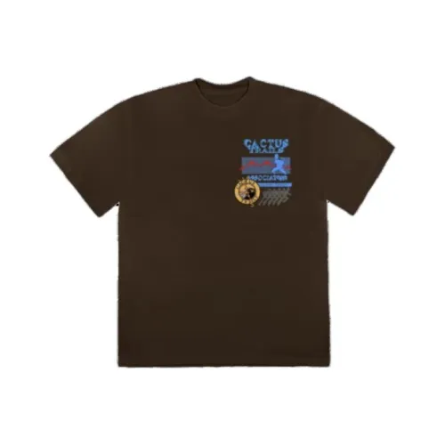Travis Scott T Shirts Men Brown