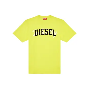 DIESEL Logo Printed Crewneck T Shirt