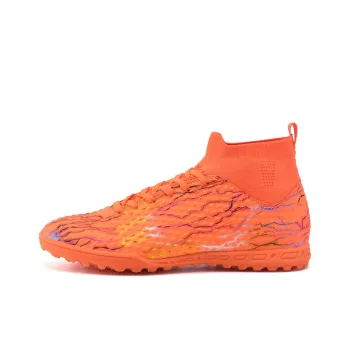 QIUTEXIONG FG Rubber Long Studs TF Rubber Broken Studs Soft Ground Firm Ground Slip Resistant Soccer Shoes Unisex