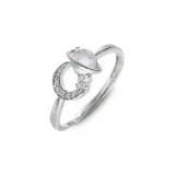 Star Moon Bestie Ring-Moon