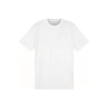 ARMANI EXCHANGE Logo patch Short sleeve Cotton T shirt