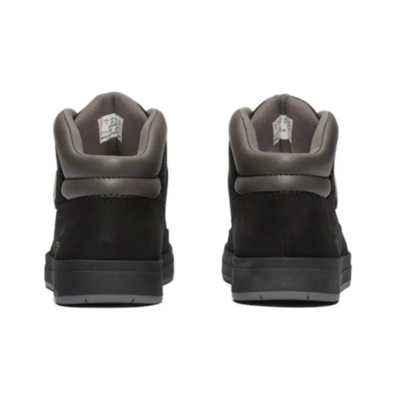Timberland Davis Square Abrasion Resistant Cushioning Short Hiking Boots Men's Black-4